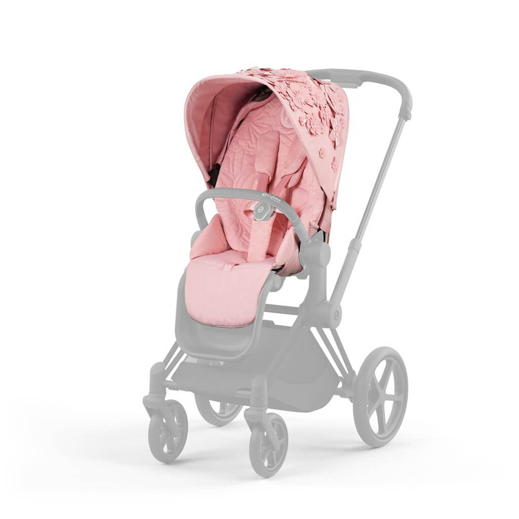 cybex priam floral Cybex Priam 4 / e-Priam 2 Seat Pack, Simply Flowers- Nude Beige