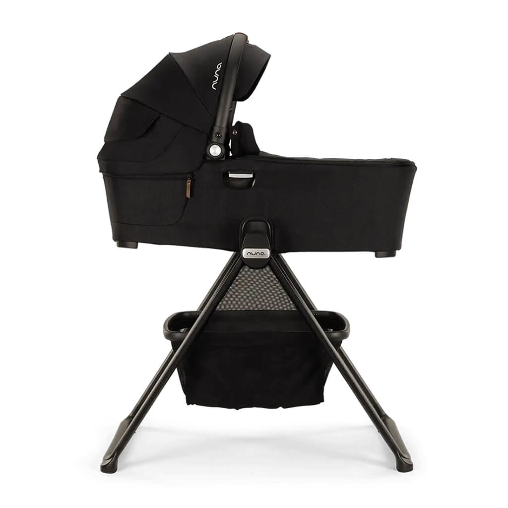 Color_Caviar | Nuna DEMI Next Bassinet + Stand Granite | NINI and LOLI