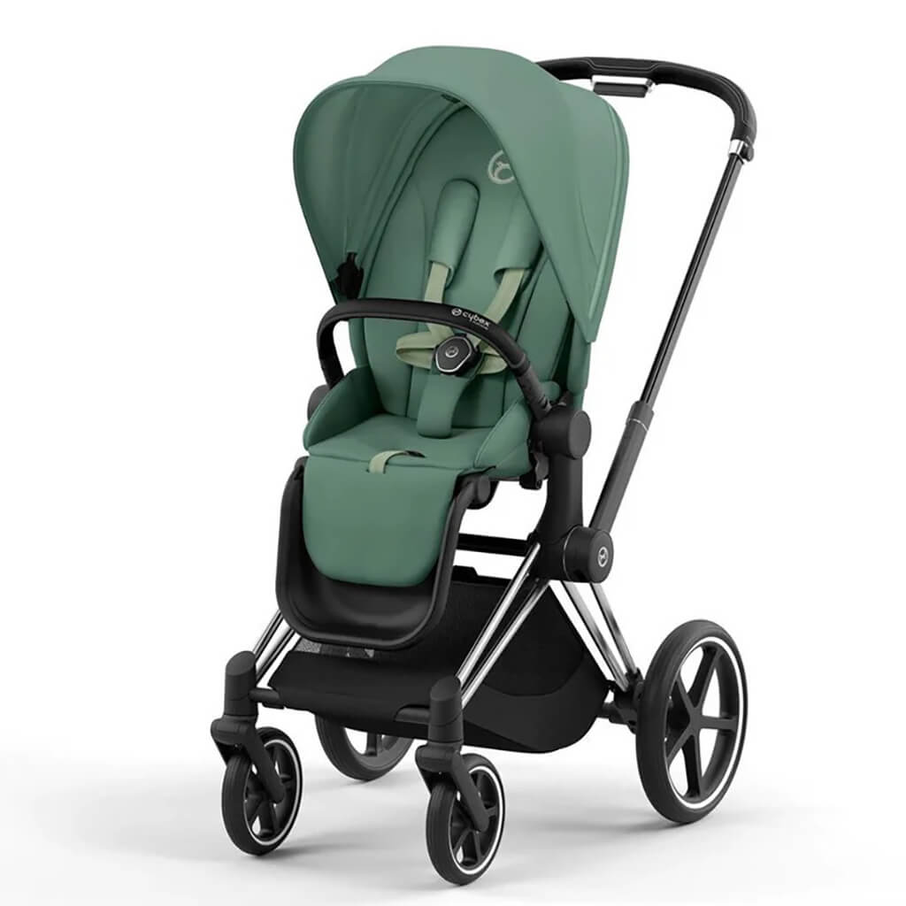 Color_Leaf Green | Priam 4 Stroller Chrome/Black | NINI and LOLI