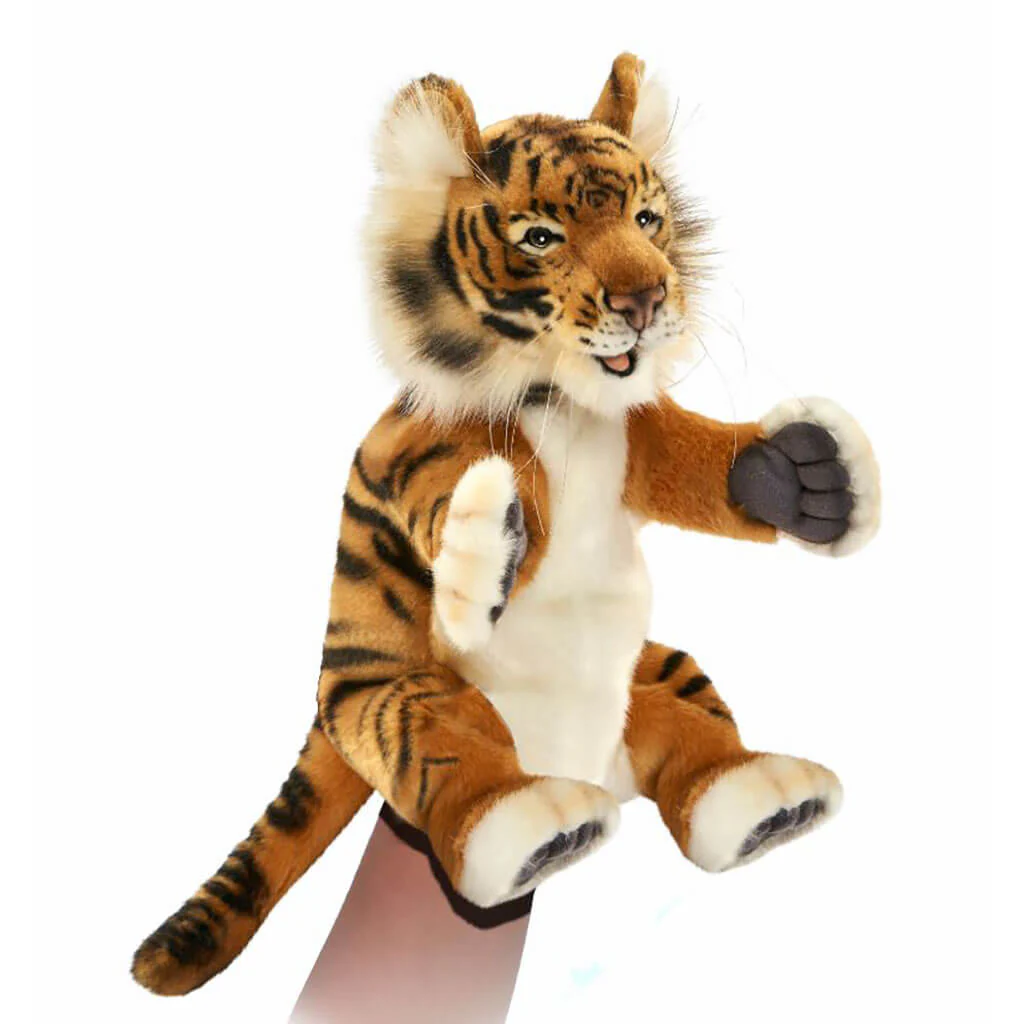 Realistic Animal Puppet Tiger – NINI and LOLI
