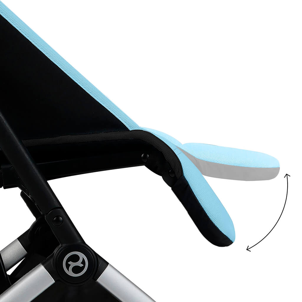 Orfeo Stroller Silver Frame - FLOOR SAMPLE