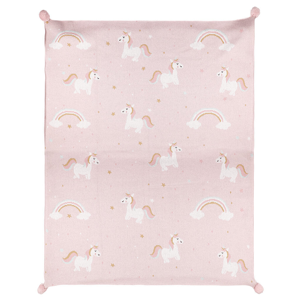 Blanket Unicorn Pink