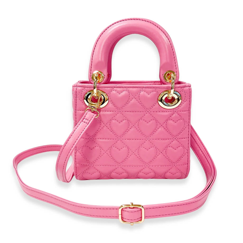 Bag Heart Quilted