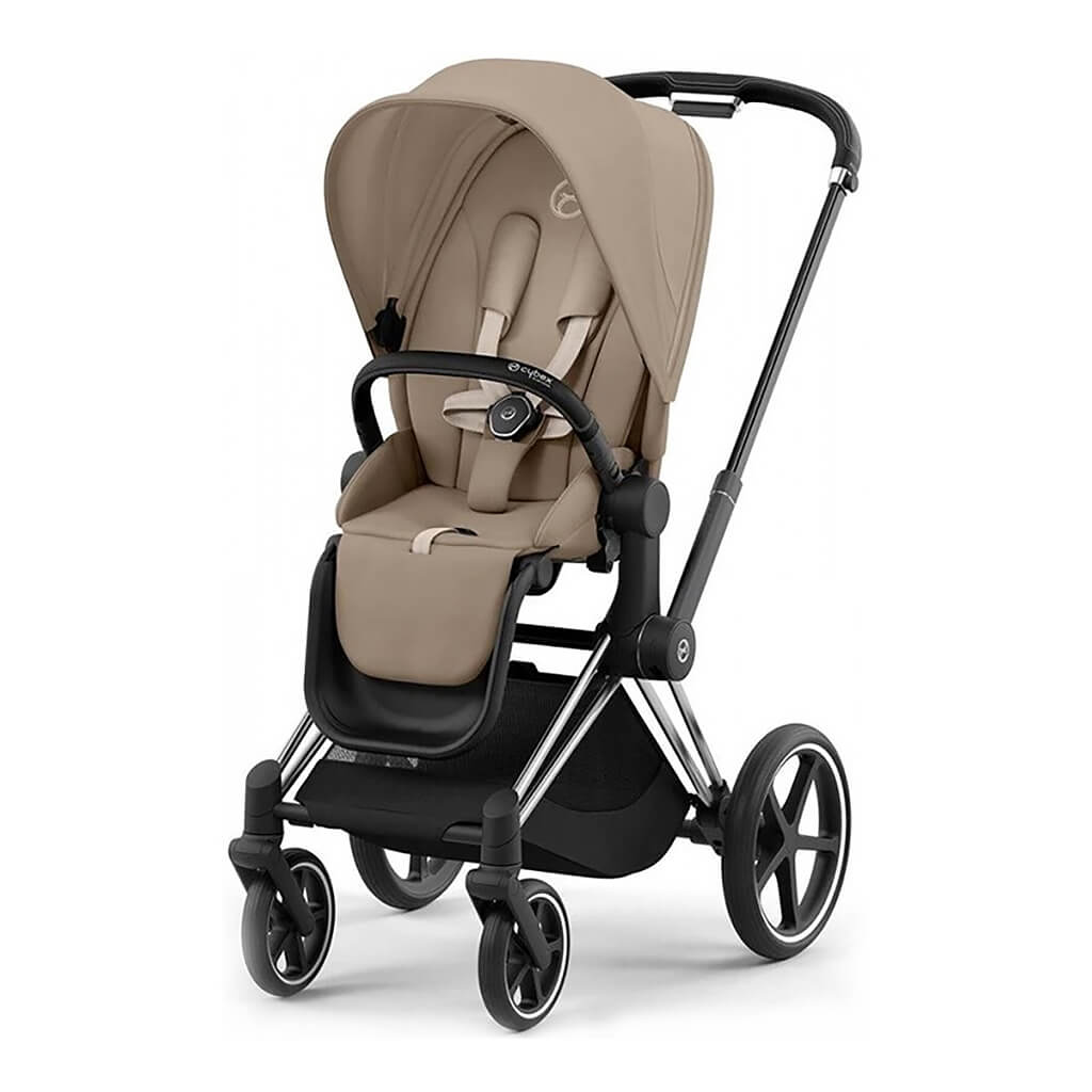 Color_Cozy Beige | e-Priam 2 Stroller Chrome/Black | NINI and LOLI