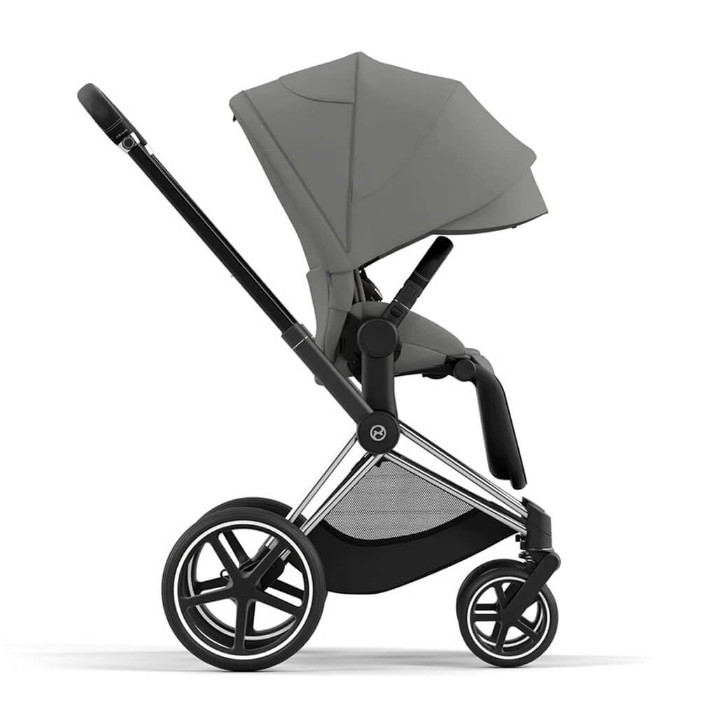 Color_Mirage Grey | Priam 4 Stroller Chrome/Black | NINI and LOLI