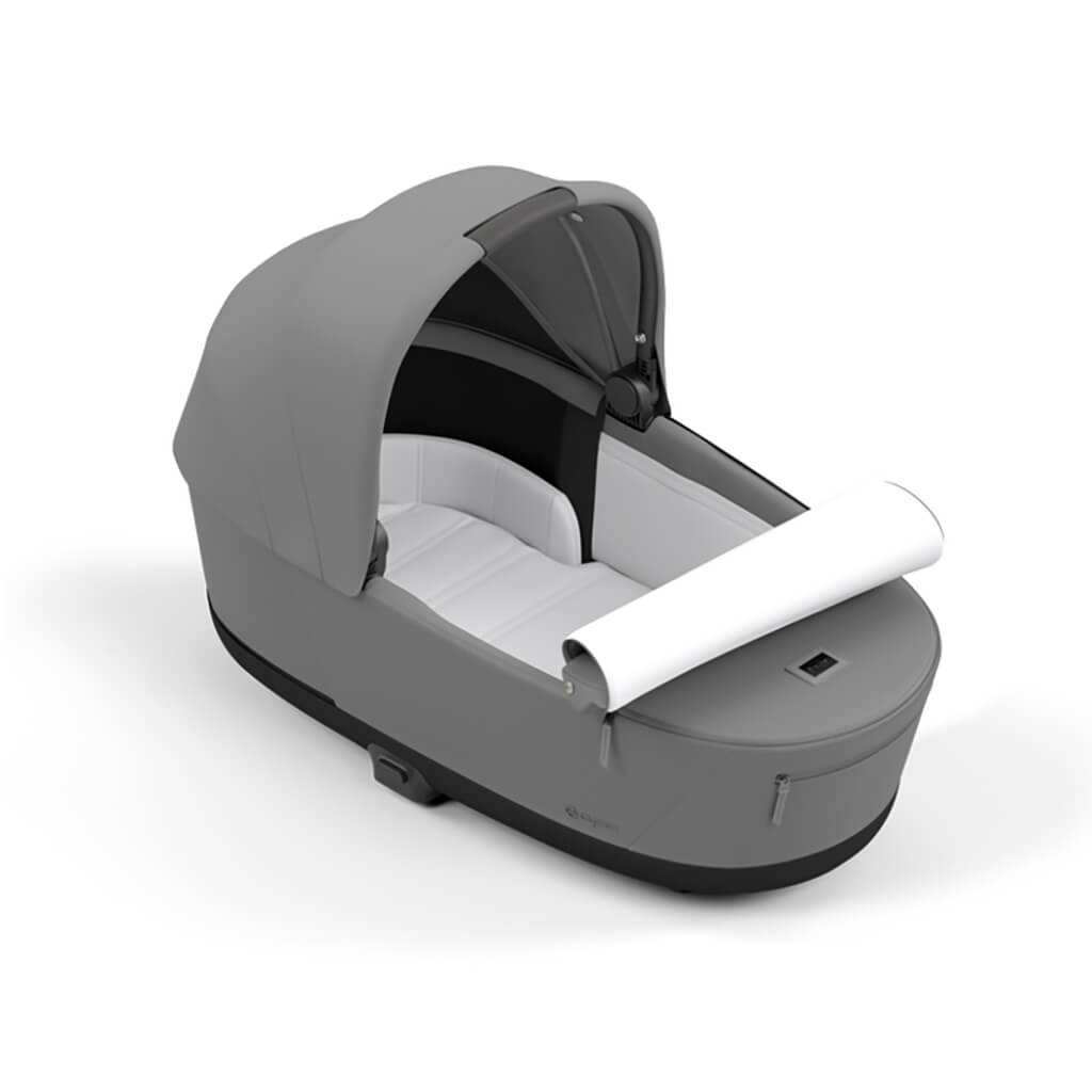 Color_Mirage Grey | Priam 4/e-Priam 2 Lux Carry Cot | NINI and LOLI