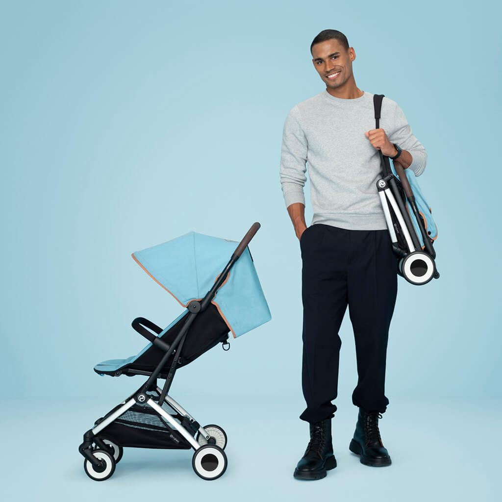 Orfeo Stroller Silver Frame - Floor Sample