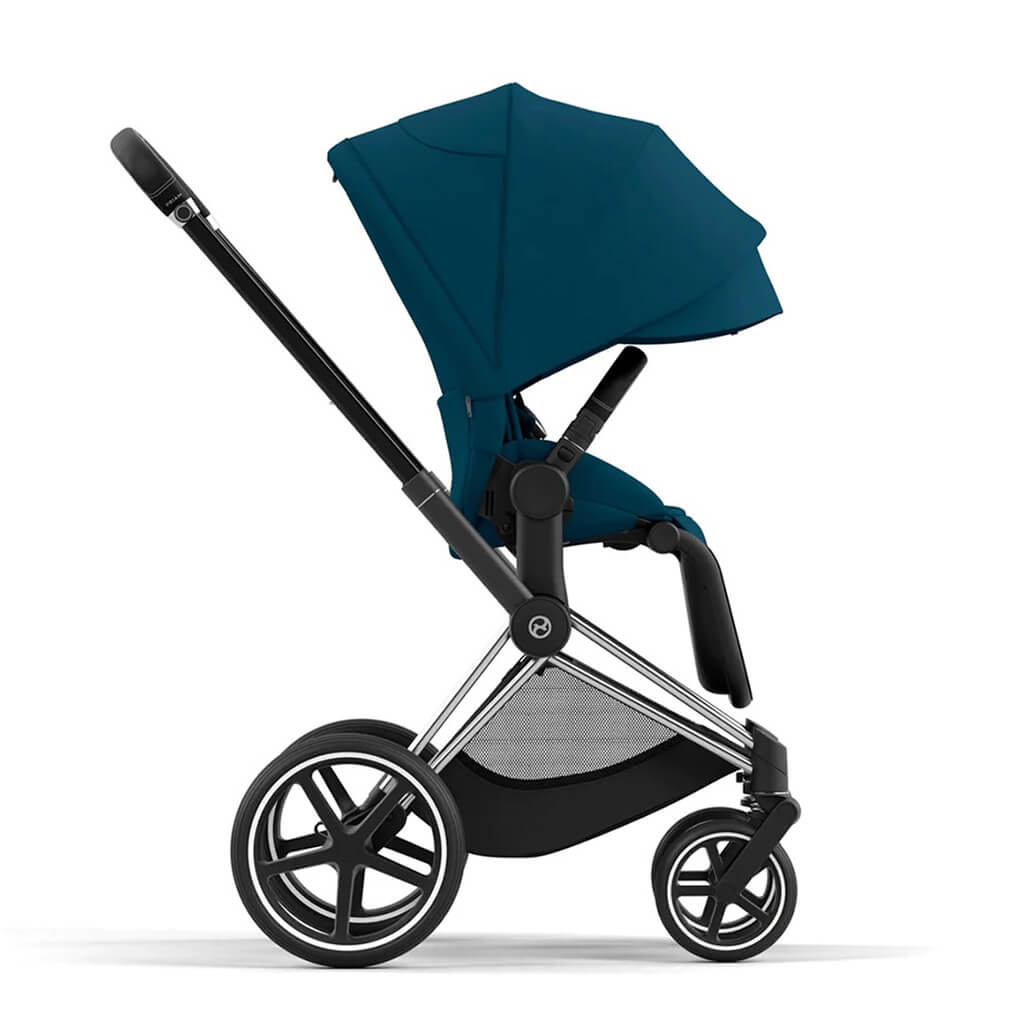 Color_Mountain Blue | Priam 4 Stroller Chrome/Black | NINI and LOLI