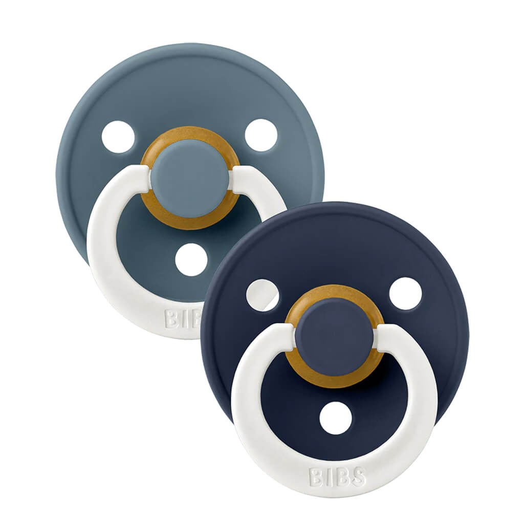 Natural Couture Glow Pacifier 2 Pack Petrol/Deep Space – NINI and LOLI