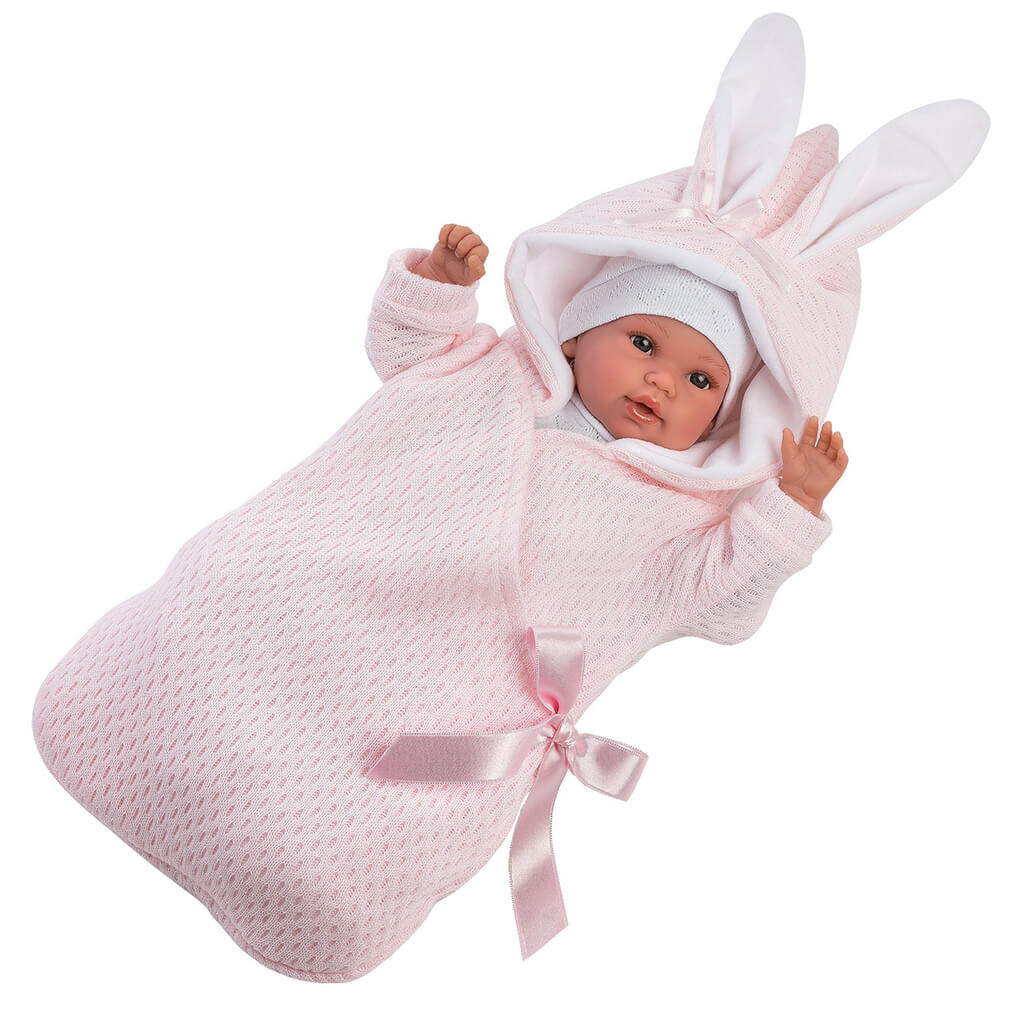 Newborn Doll Avery with Hooded Bunny Jacket