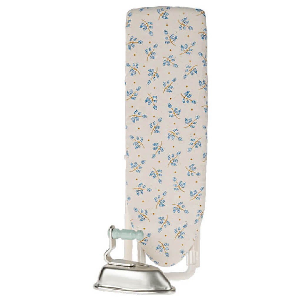 Maileg Iron and Ironing Board Toy Blue