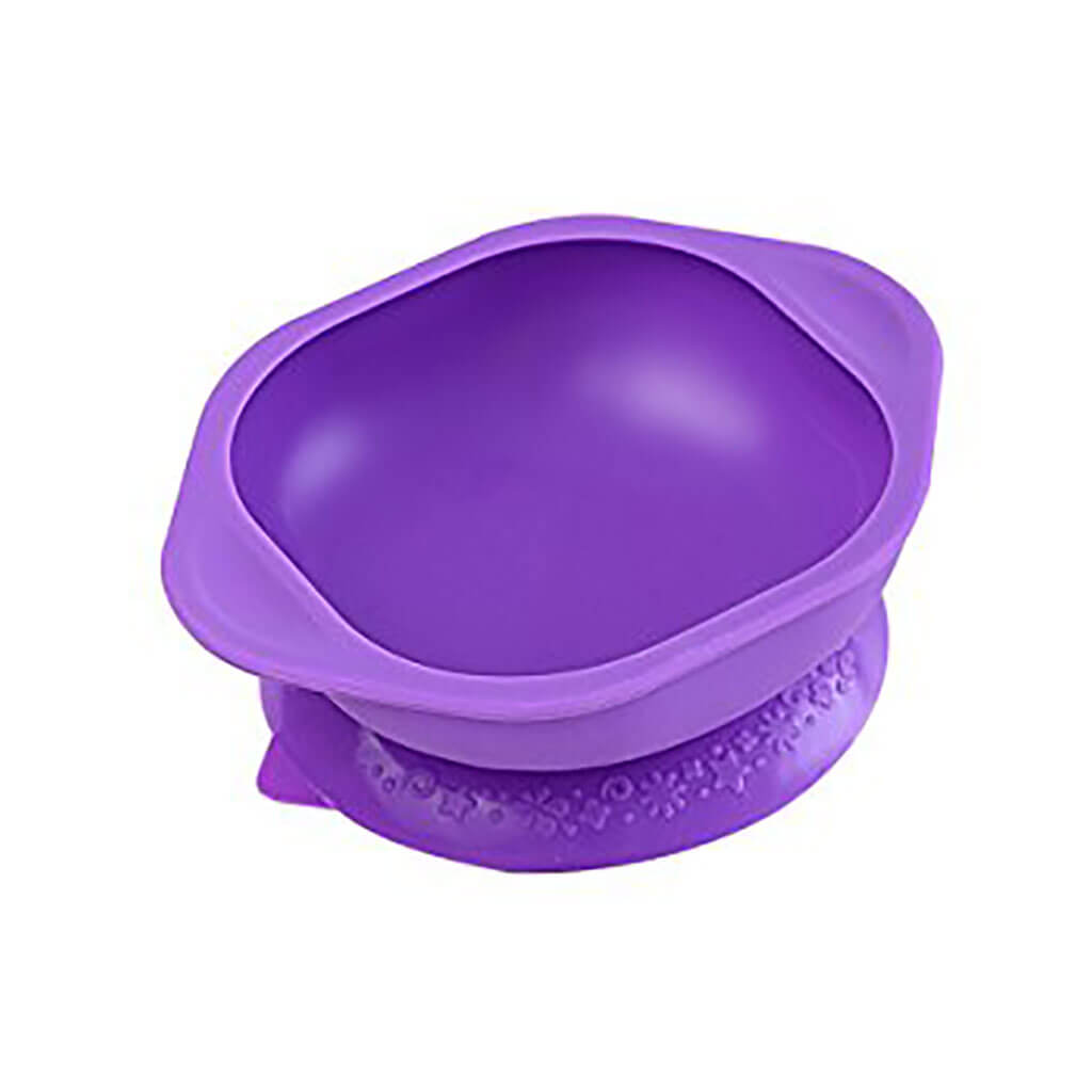 Suction Bowl Purple Whale