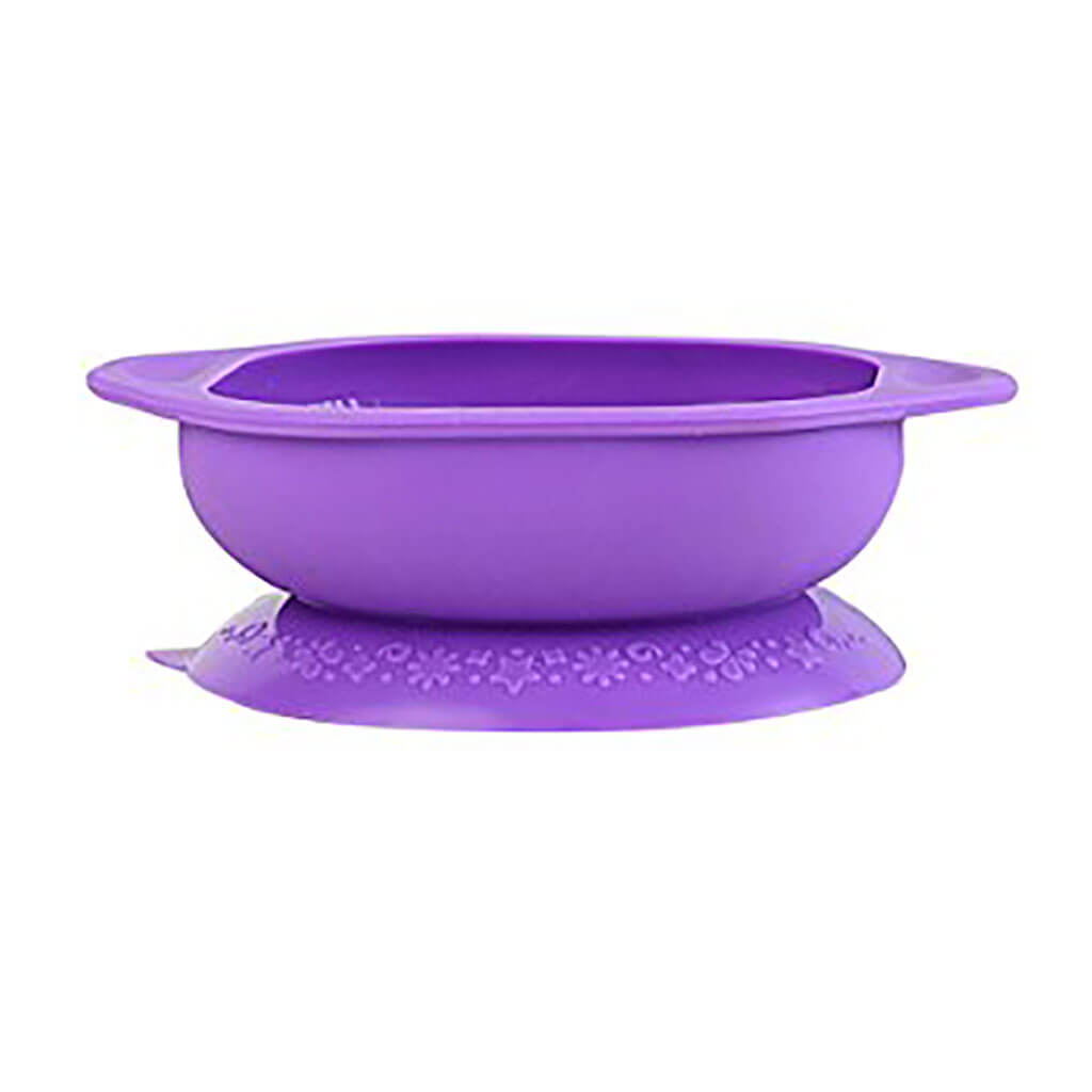 Suction Bowl Purple Whale