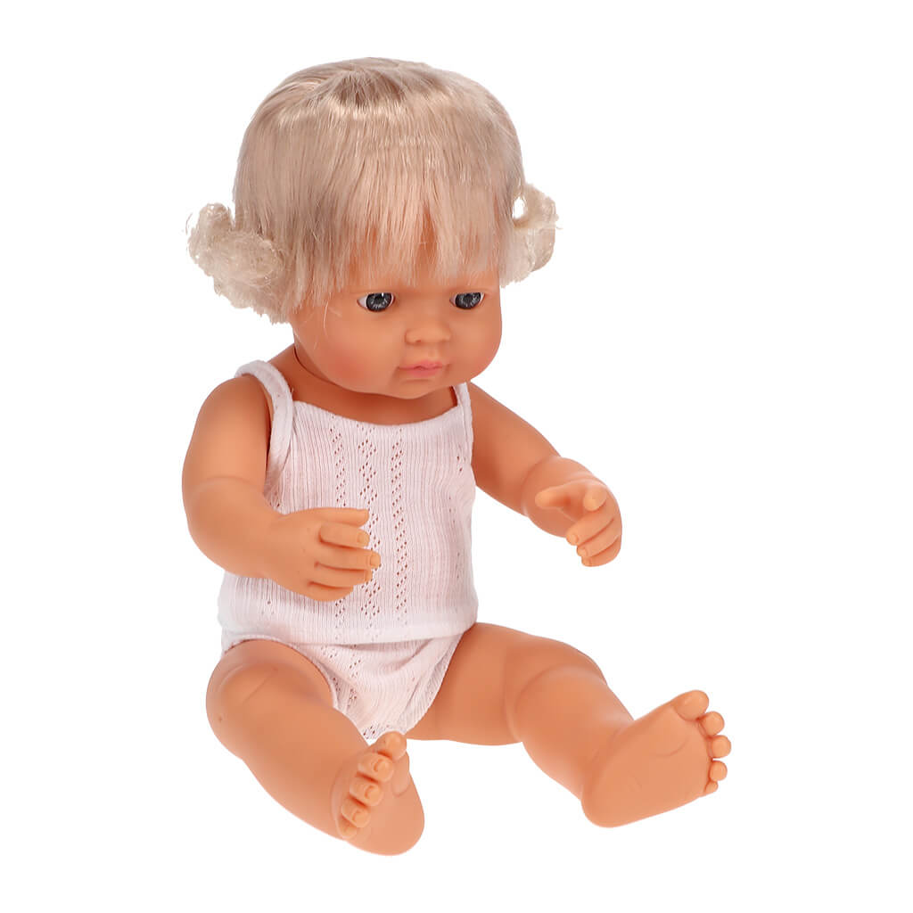 Baby Doll Caucasian Girl 15 inches