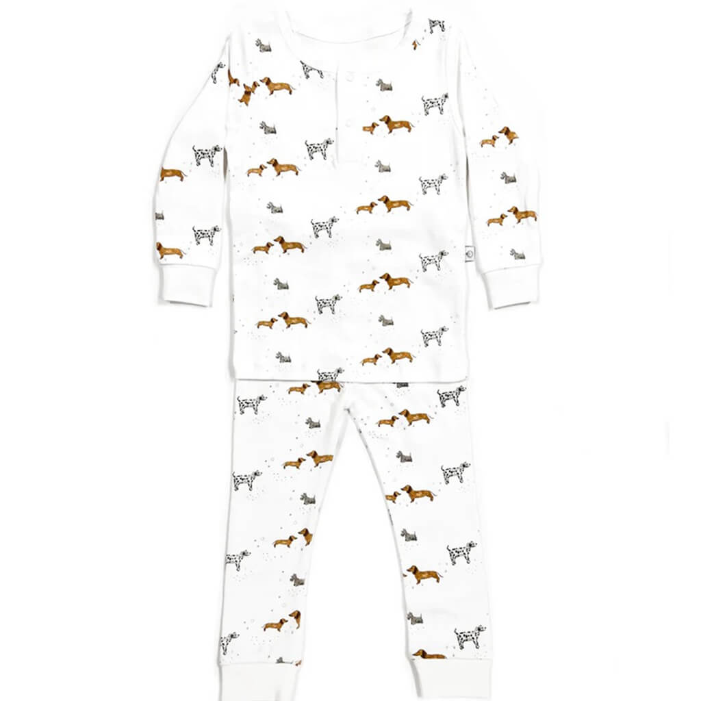 Pajama Set Puppy Vibes
