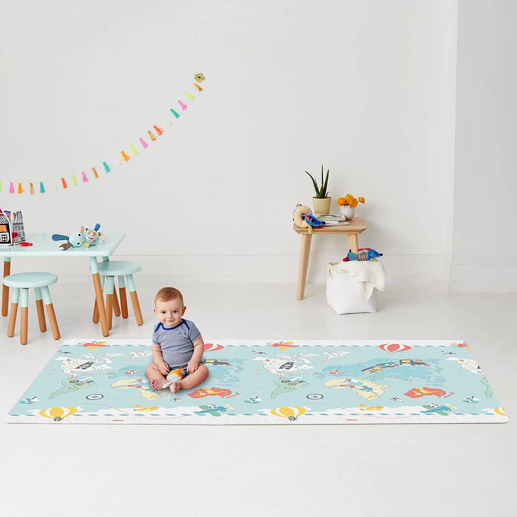 Skip Hop Doubleplay Reversible Playmat - Little Travelers