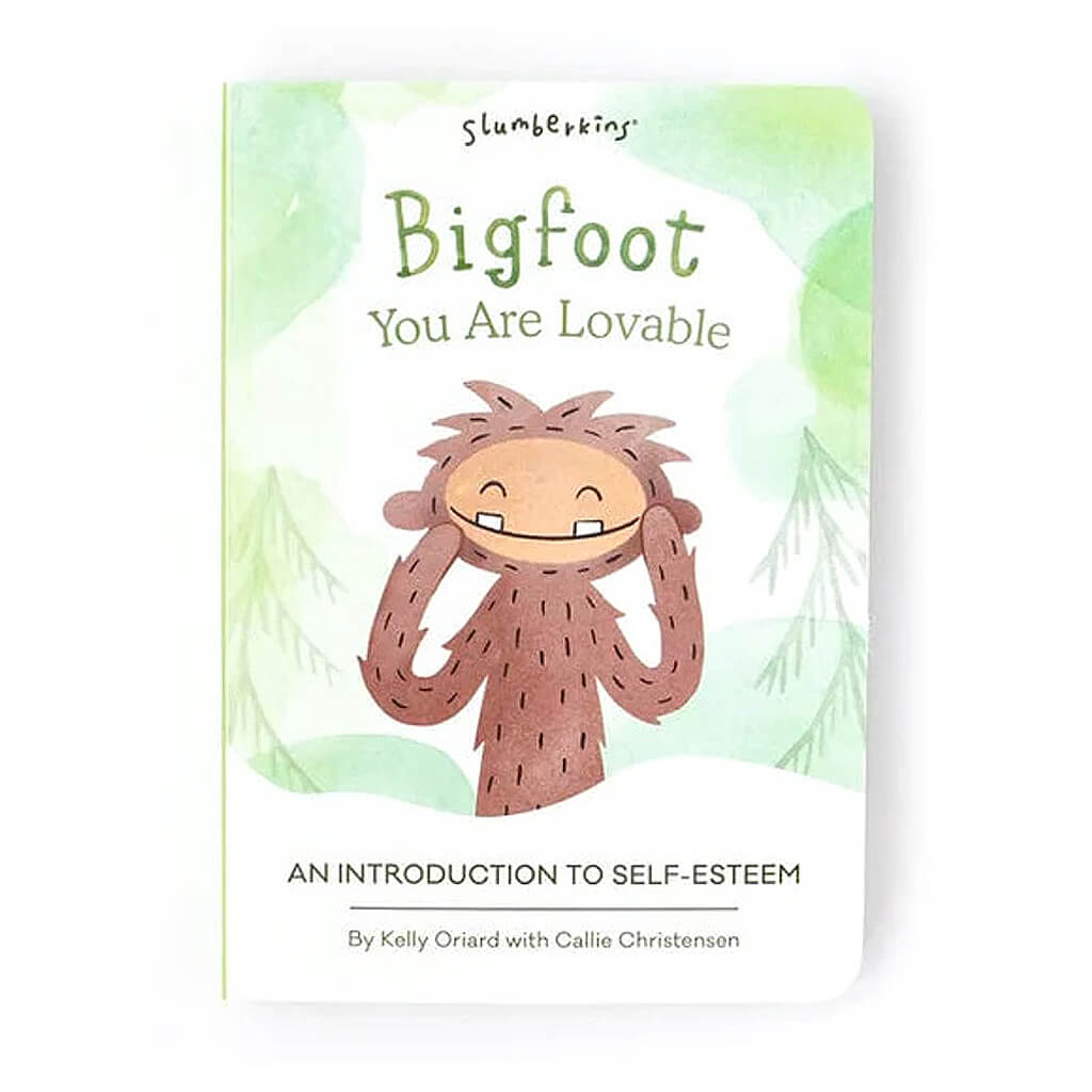 Slumberkins Snuggler and Book Bigfoot