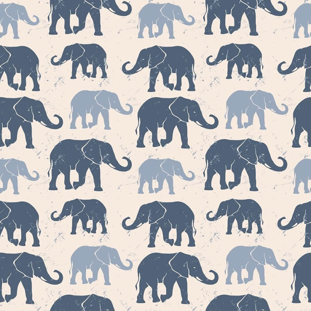 Long Sleeve Pajama Set Ethan's Elephants