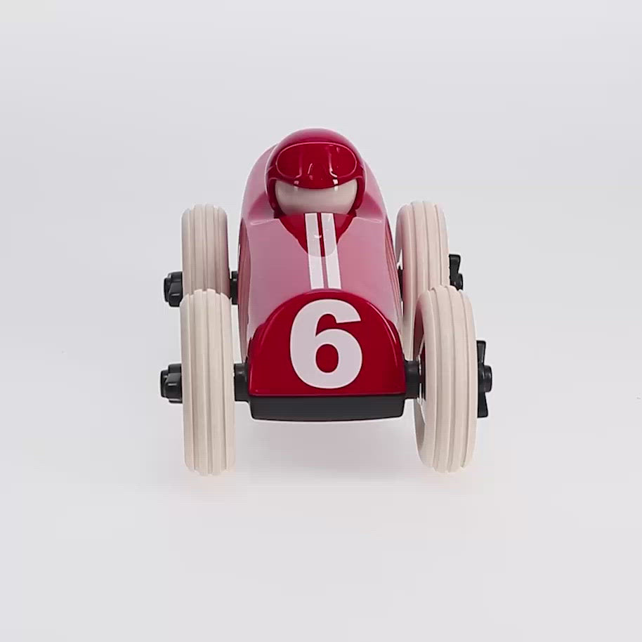 Playforever Midi Buck Race Car Toy Red