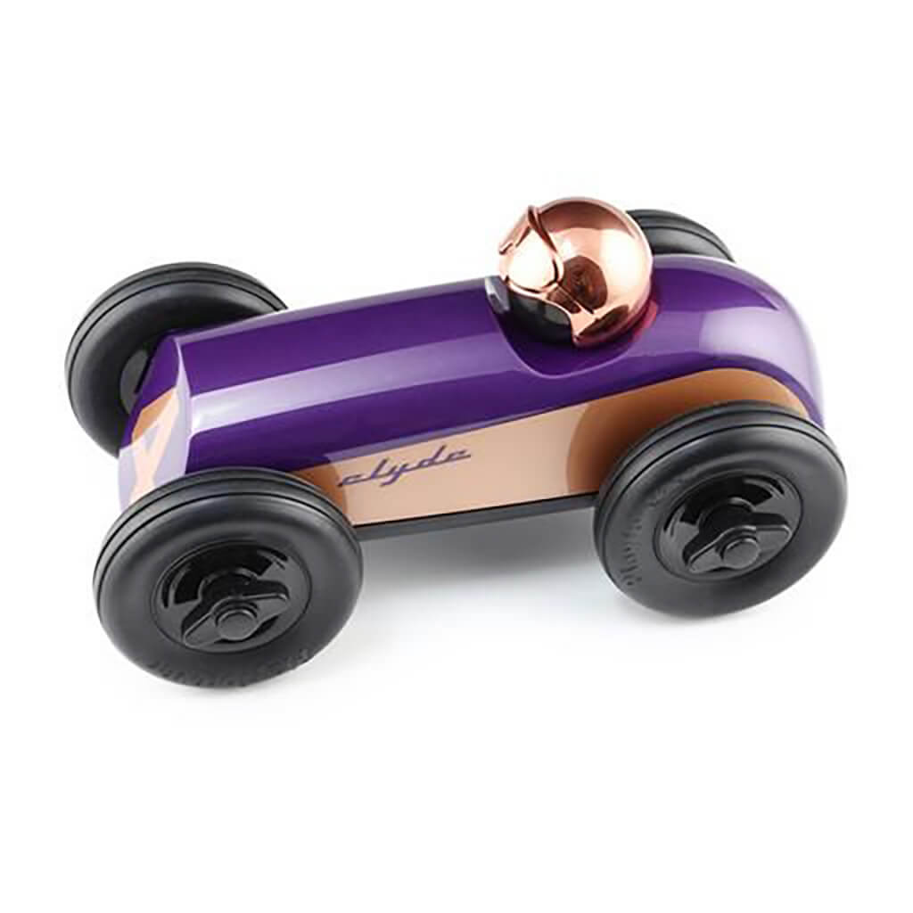 Playforever Midi Clyde Race Car Toy Purple