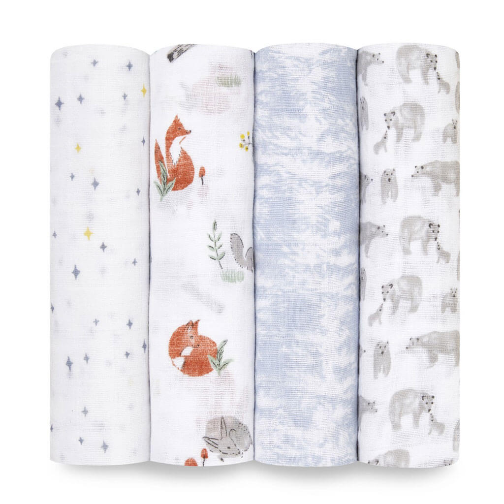 Classic Swaddle 4 Pack  Naturally