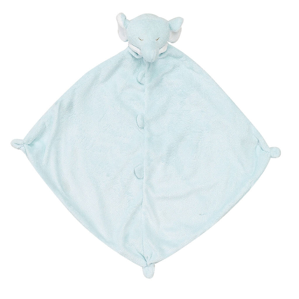 Angel Dear Security Blankie Blanket Blue Elephant | NINI and LOLI