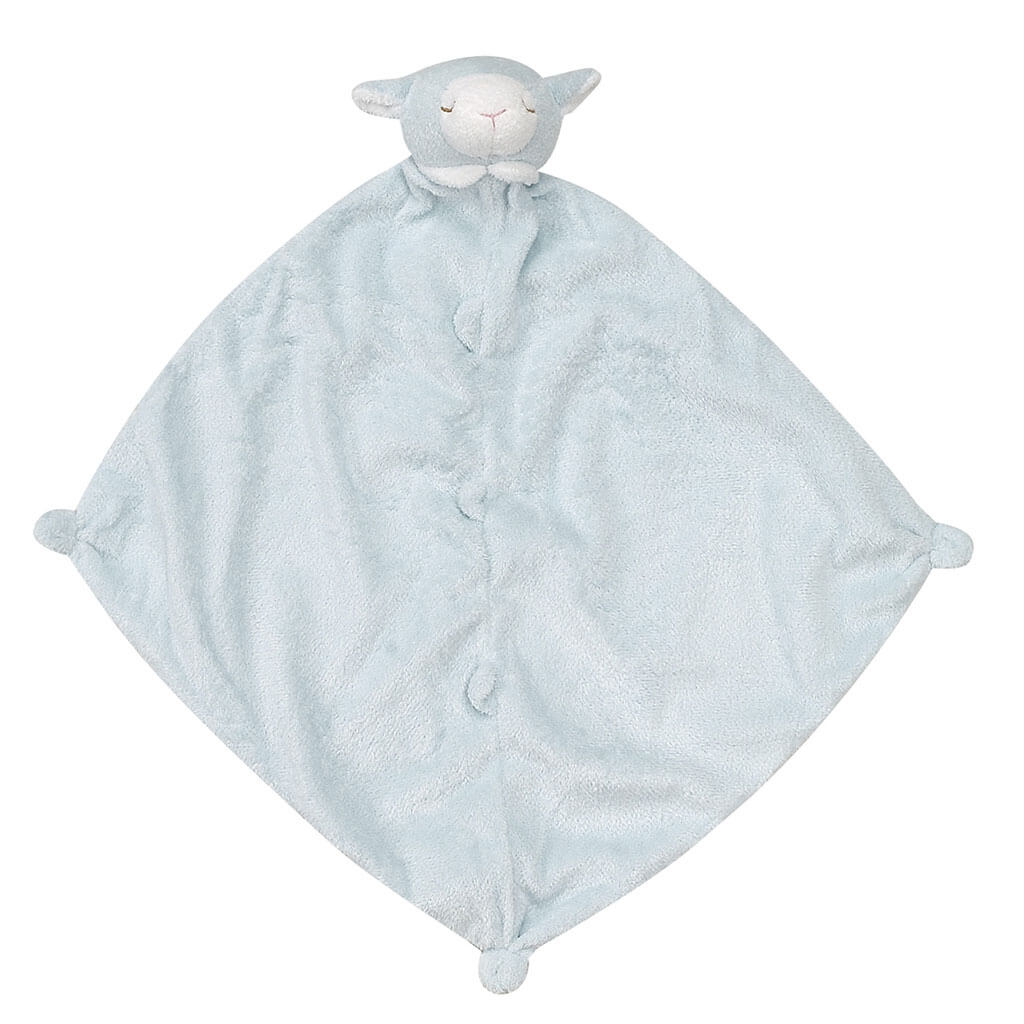 Angel Dear Security Blankie Blanket Lamb Blue | NINI and LOLI
