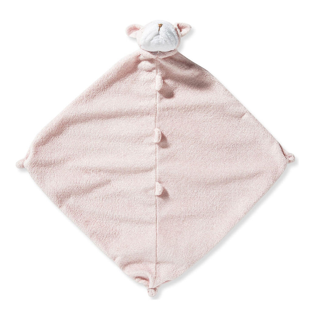 Angel Dear Security Blankie Blanket Bulldog Pink | NINI and LOLI