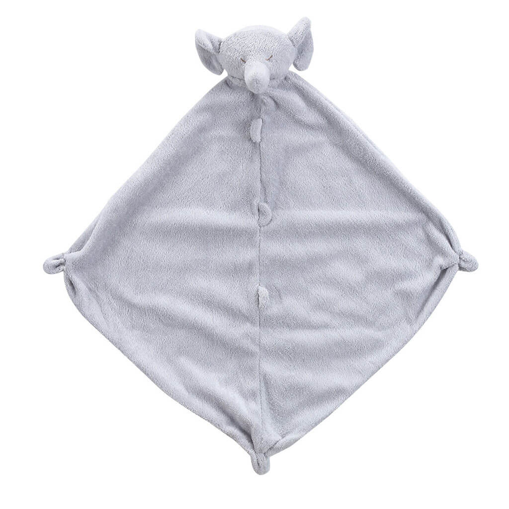 Angel Dear Security Blankie Blanket Grey Elephant | NINI and LOLI