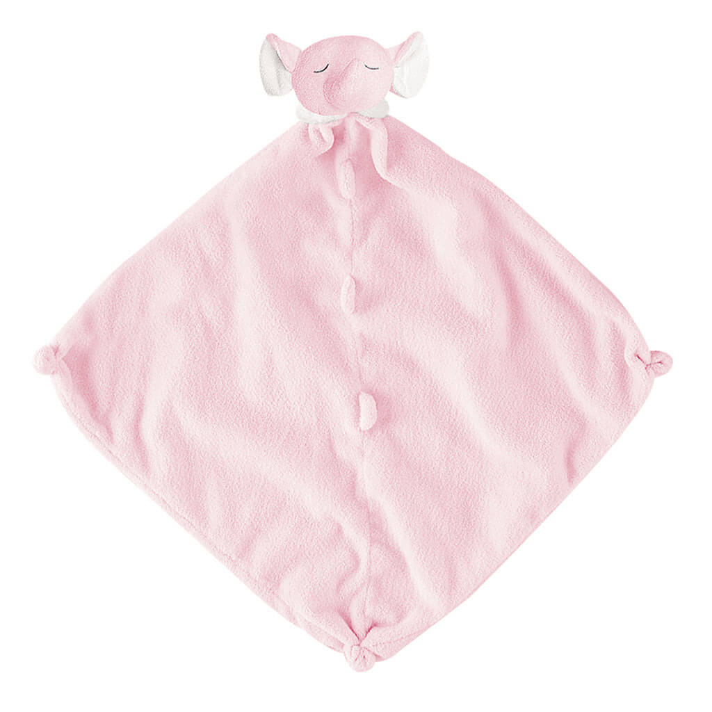 Angel Dear Security Blankie Blanket Pink Elephant | NINI and LOLI