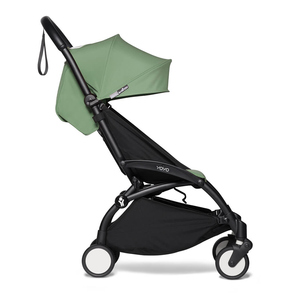 Color_Peppermint | BABYZEN YOYO2 6+ Complete Stroller Black Frame Peppermint | NINI and LOLI