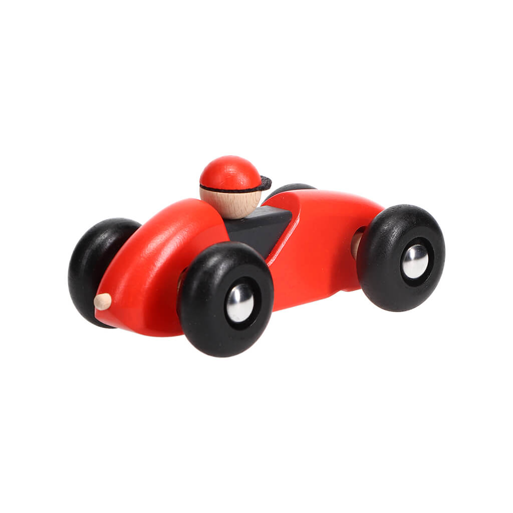 Timber Toy Car High Rider Bajo Wooden LR Racing Toy Car Red | Wooden Cars | NINI and LOLI
