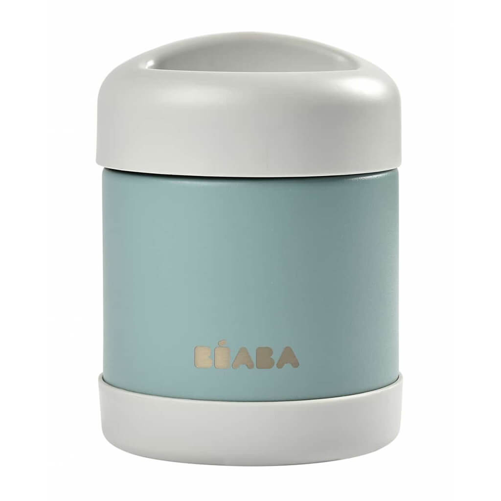 Color_Eucalyptus | Beaba Stainless Steel Insulated Jar 10oz Eucalyptus | NINI and LOLI