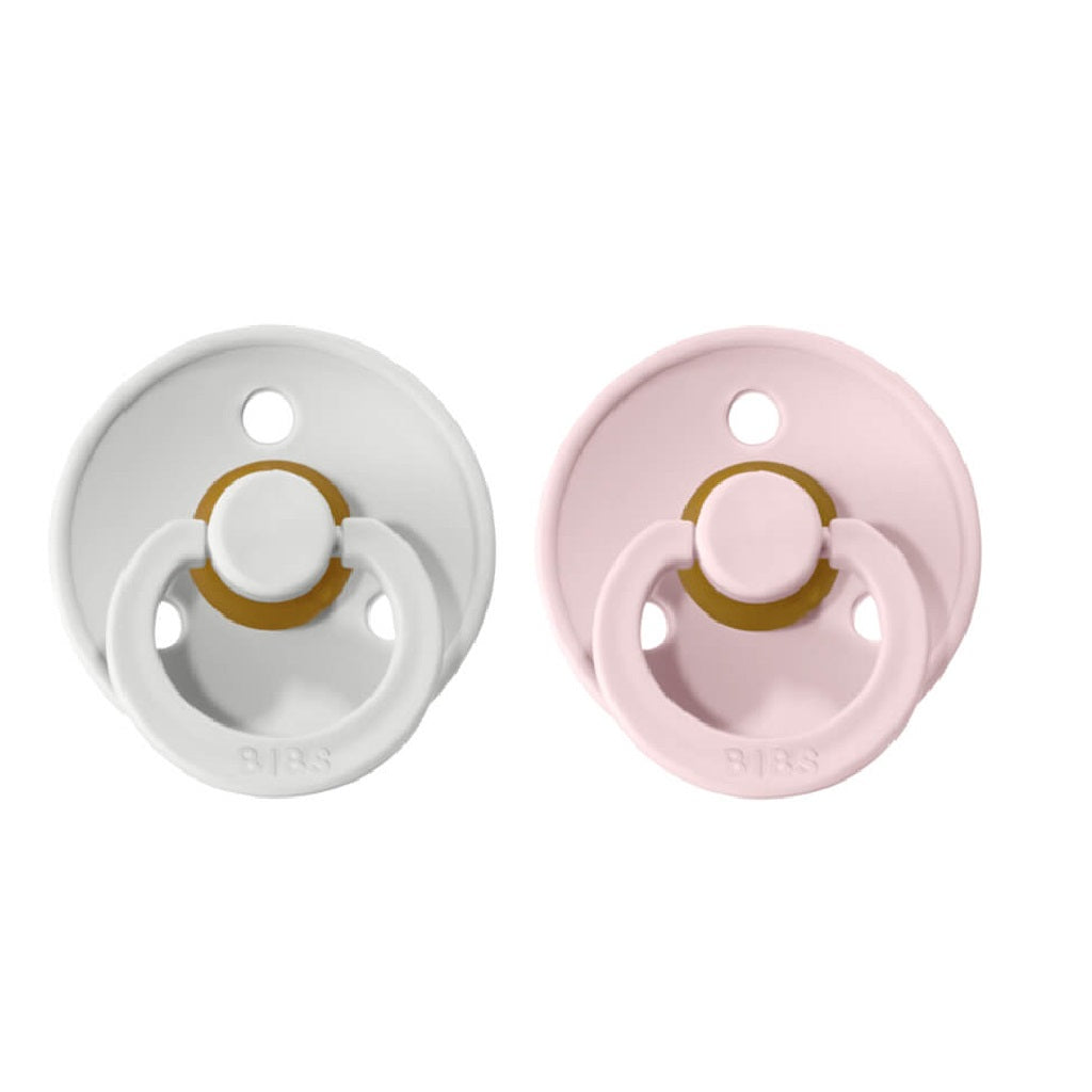 Ninimo Pacifier Natural Rubber Pacifier 2 Pack Blossom/Haze | Bibs | NINI and LOLI
