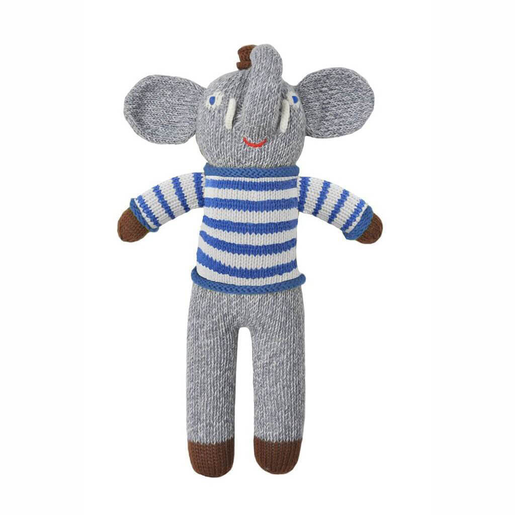 BlaBla Knitted Doll Rivier The Elephant