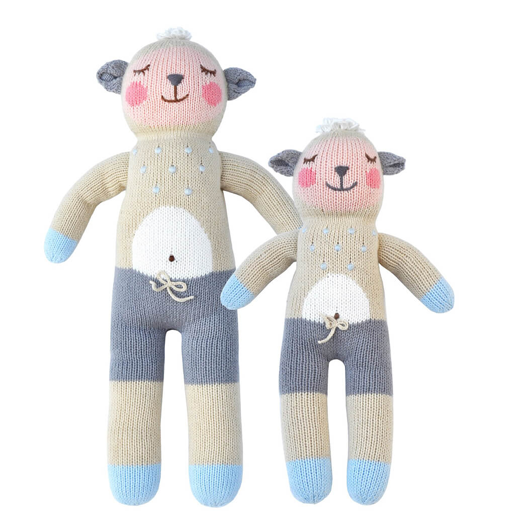 BlaBla Knitted Doll Wooly The Sheep