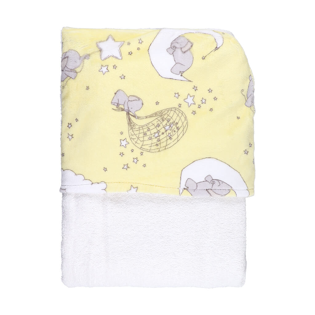 Big Towel Flying Elephant Yellow