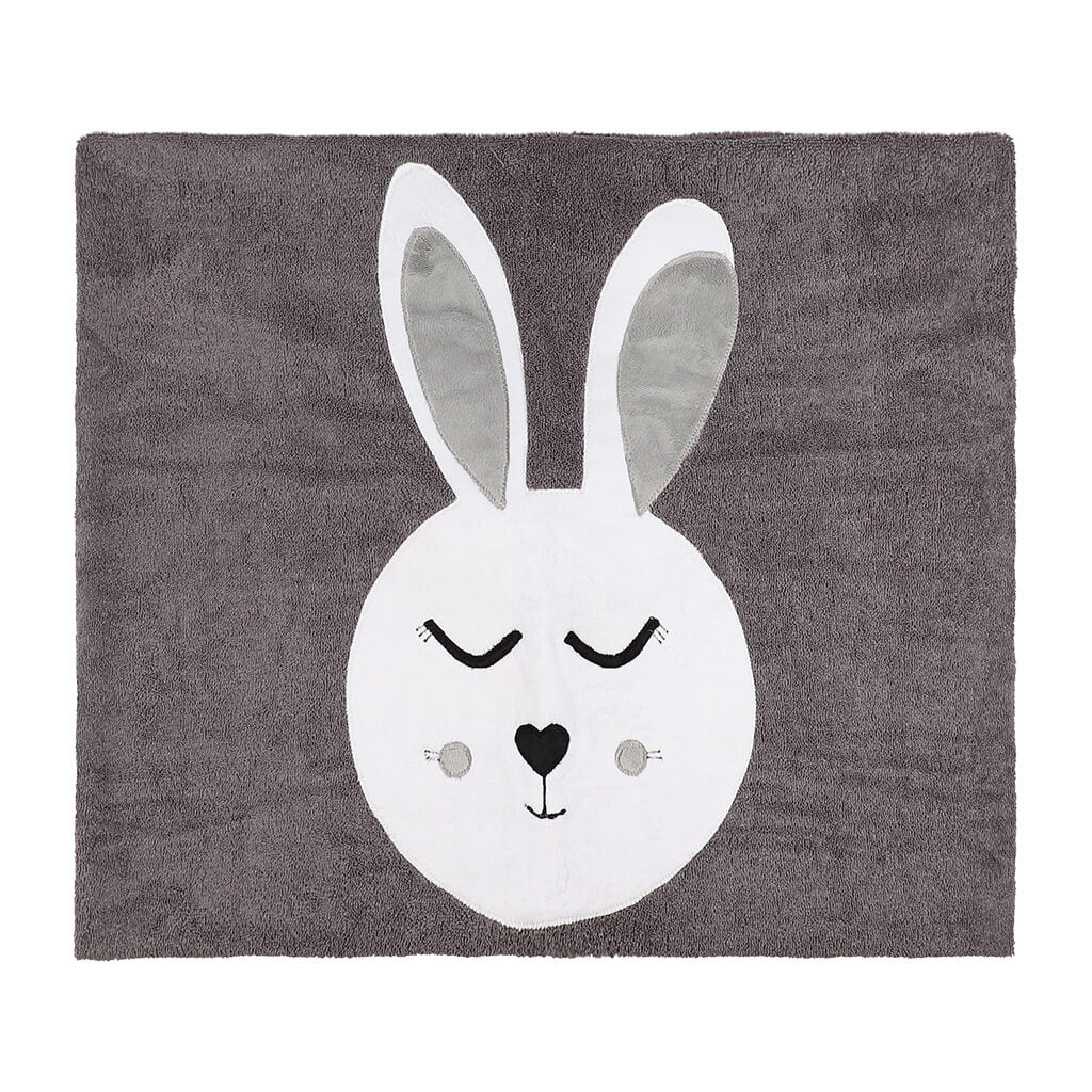 Big Towel Grey Snuggle Bunny