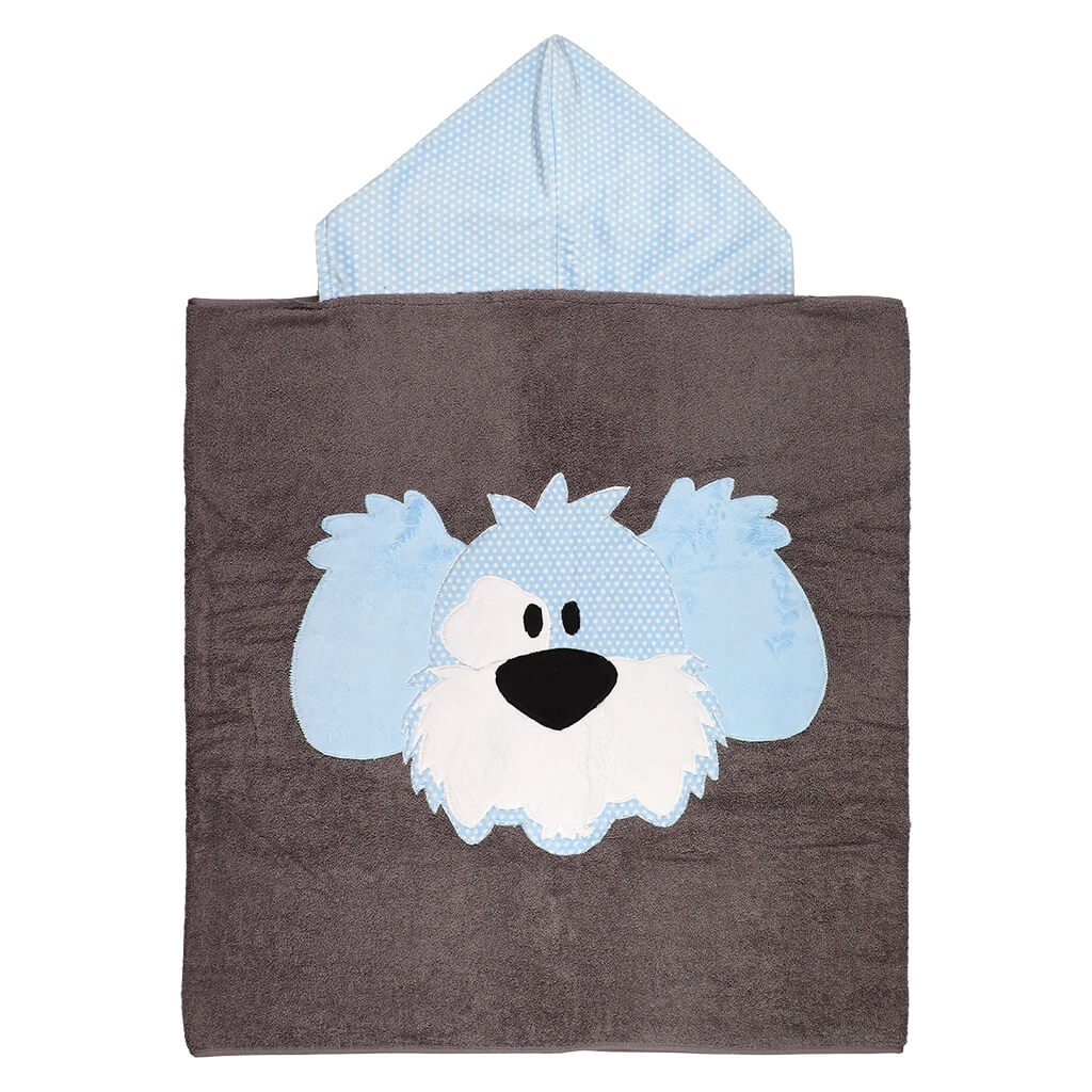 Big Towel Grey Spot Dog