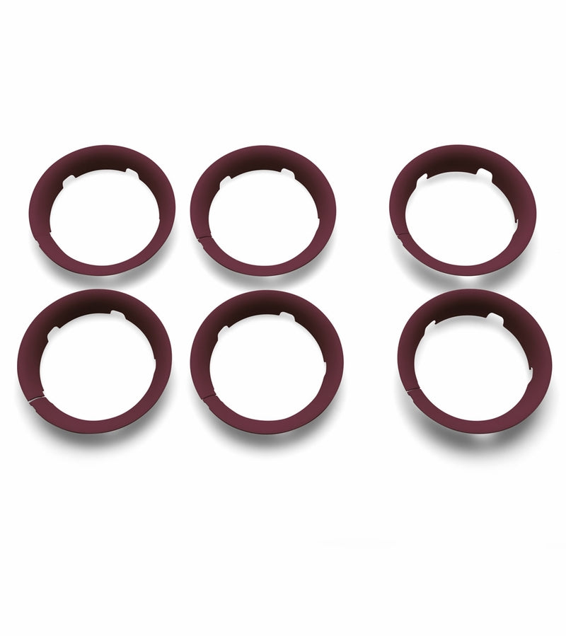 Bugaboo Bee 5 Wheel Caps Dark Red | NINI and LOLI