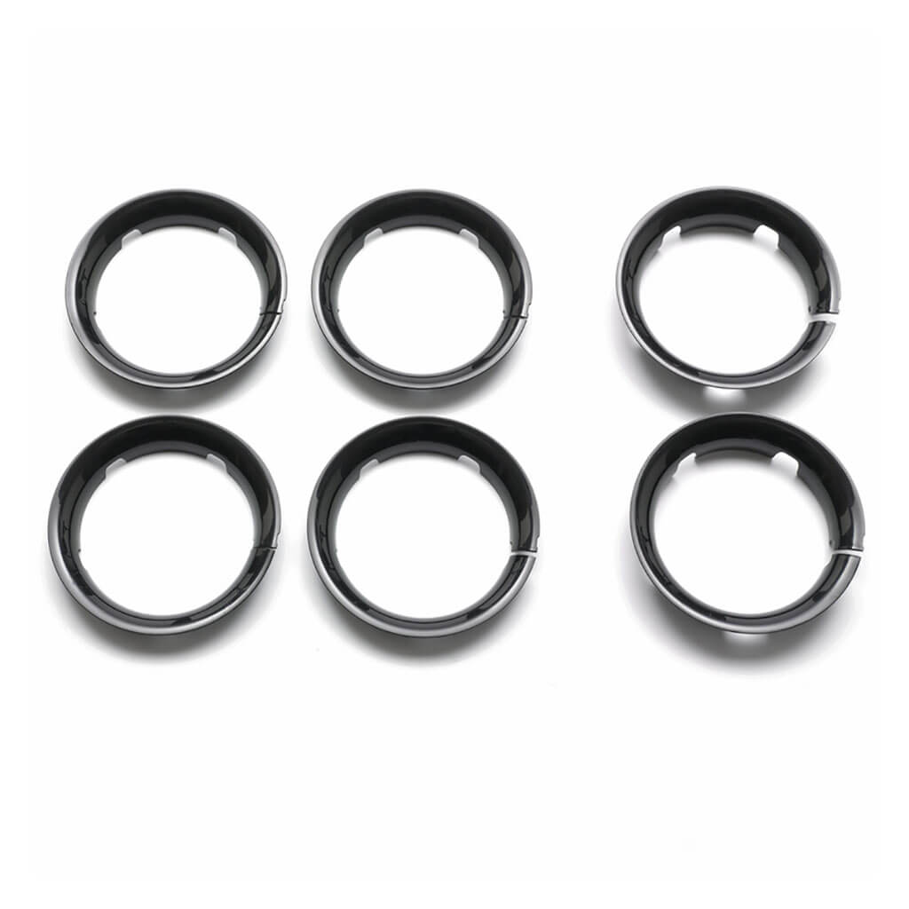 Bugaboo Bee 5 Wheel Caps Glossy Black | NINI and LOLI