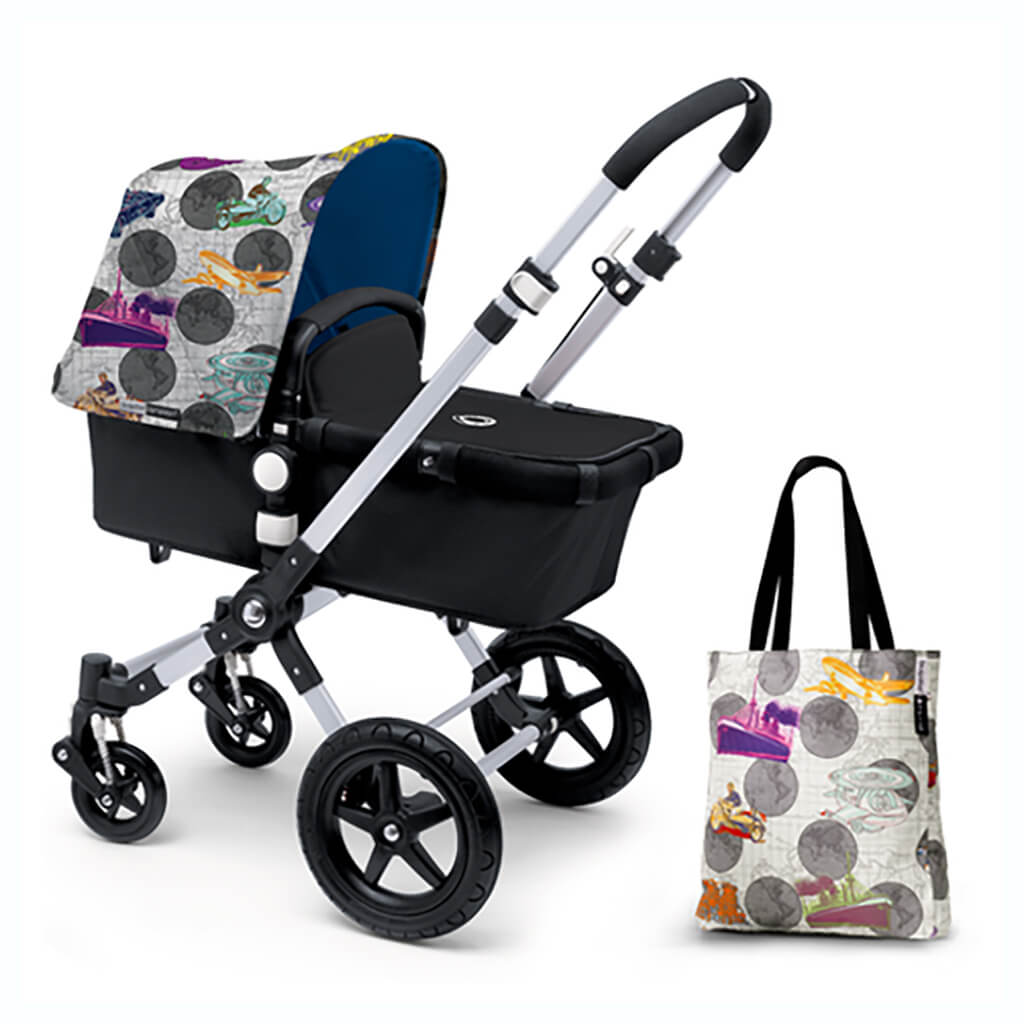 andy warhol bugaboo stroller Cameleon 3 Andy Warhol Accessory Pack Royal Blue