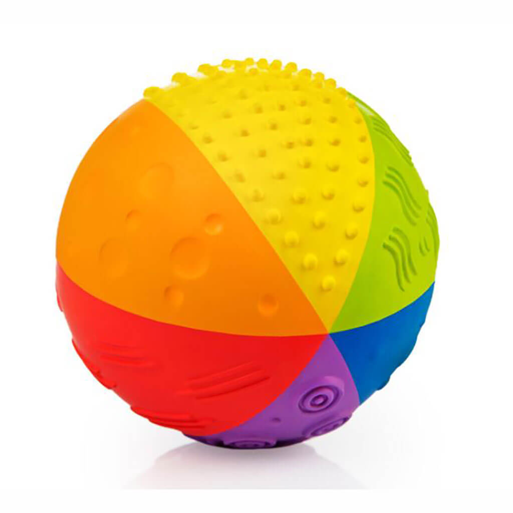 Sensory Ball Rainbow 4"