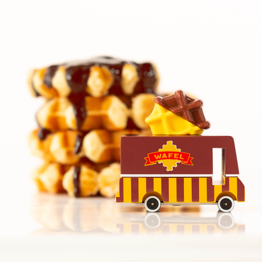 Candylab Waffle Van Toy Car