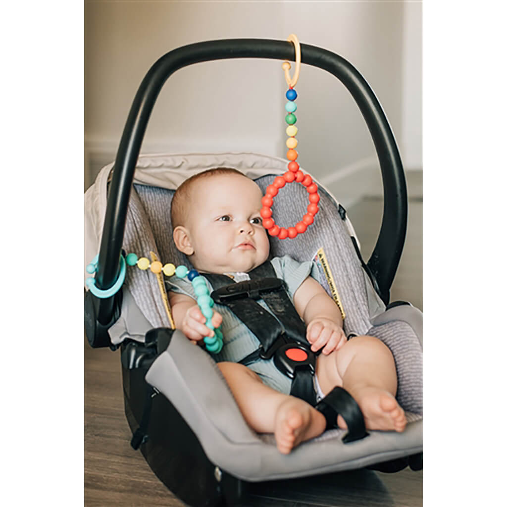 Baby Gramercy Stroller Toy Turquoise