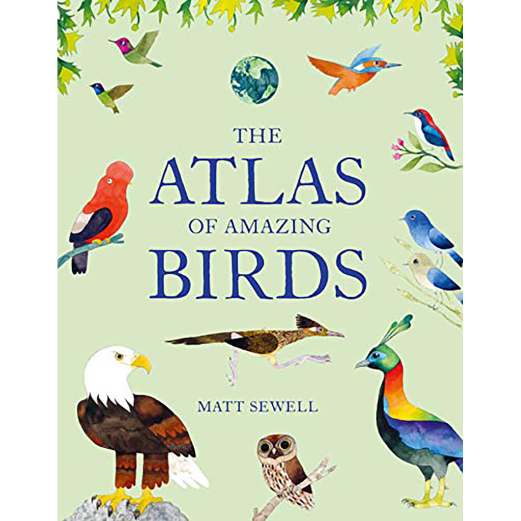 The Atlas of Amazing Birds Book