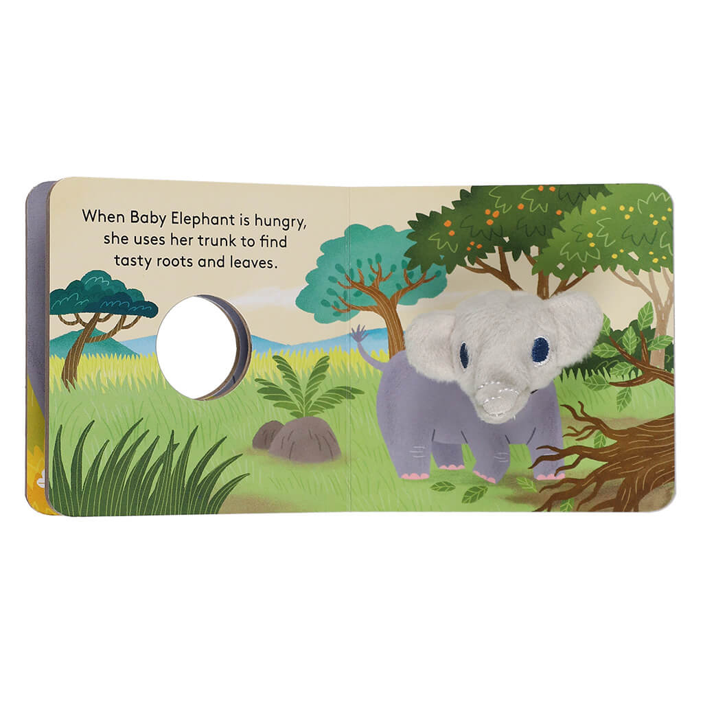Finger Puppet Book Baby Elephant