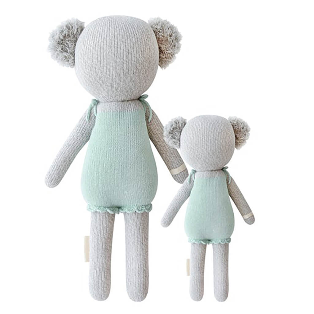 Cuddle + Kind Hand Knit Doll Claire the Koala Mint