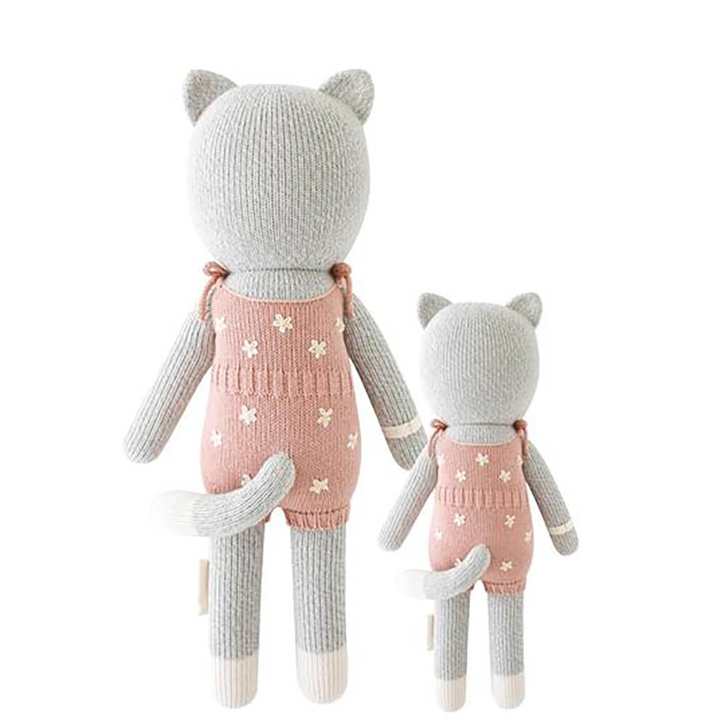 Cuddle + Kind Hand Knit Doll Daisy the Kitten