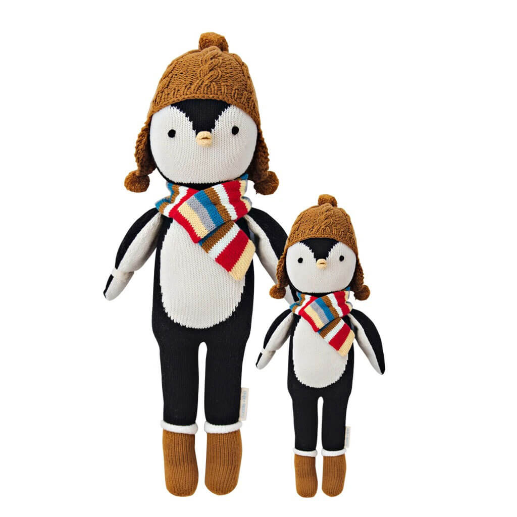 Cuddle + Kind Hand Knit Doll Everest The Penguin